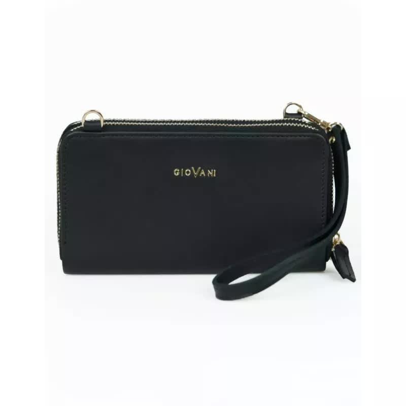 Mini torebka portfel damski maki Giovani czarny