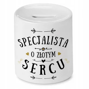 Dla Specjalisty Skarbonka na Urodziny na Prezent` z Nadrukiem ze Zdjęciem + Opakowanie na prezent (wzór 01) - Skarbonki - miniaturka - grafika 1