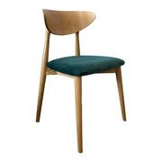 Krzesła - Drewniane krzesło do jadalni Luis jasny dąb Riviera 38 - miniaturka - grafika 1