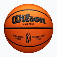 Koszykówka - Piłka do koszykówki Wilson EVO NXT Africa League brown rozmiar 7 - miniaturka - grafika 1