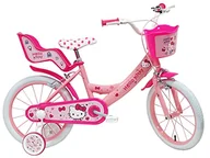 Rowery - DENVER 16" HELLO KITTY, Kolor Biały Fuxia, 22019 - miniaturka - grafika 1