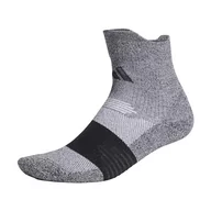 Skarpetki damskie - adidas Skarpety, Czarny/biały melanż, Small - miniaturka - grafika 1