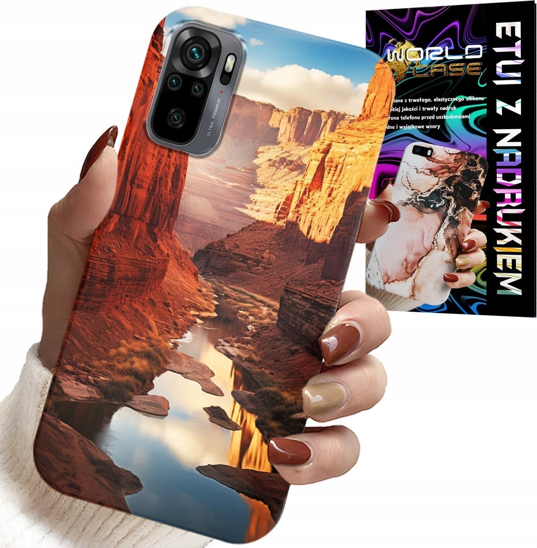 ETUI DO XIAOMI NOTE 10 / 10S - WIELKI KANION PUSTYNIA PIĘKNE WZORY CASE