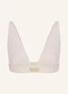 Biustonosze - Skims Biustonosz Bustier Cotton Rib beige - miniaturka - grafika 1