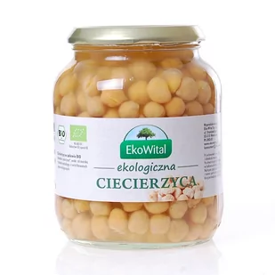 Ekowital Ciecierzyca w zalewie BIO 680 g/ 415 g - Warzywa w marynacie - miniaturka - grafika 1