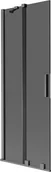 Parawany nawannowe - Mexen Velar parawan nawannowy 2-skrzydłowy rozsuwany 75 x 150 cm, grafit, gun gray szczotkowany - 896-075-000-41-66 - miniaturka - grafika 1