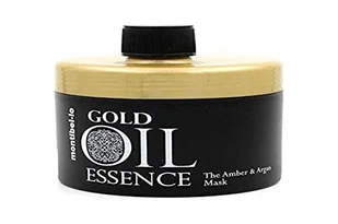 montibello złoty Oil Essence The Amber and Argan Mask (incl pompa) 8429525112234 - Maseczki do twarzy - miniaturka - grafika 2