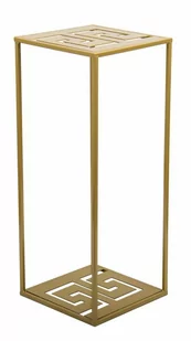 Nowoczesny stojący kwietnik 60 cm złoty 10-1524/60/-złoty - Kwietniki - miniaturka - grafika 1