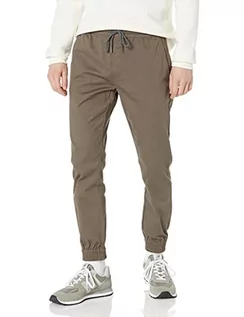 Spodenki męskie - Volcom Męskie spodnie dresowe Frickin Slim Jogger spodnie, grzyby, duże, Grzyb, L - grafika 1