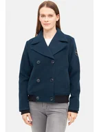 Kurtki damskie - Derbe Kurtka przejściowa w kolorze granatowym - miniaturka - grafika 1