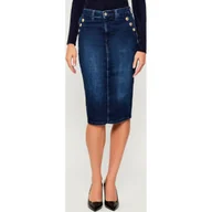 Spódnice - GUESS Jeansowa spódnica RILEY - miniaturka - grafika 1