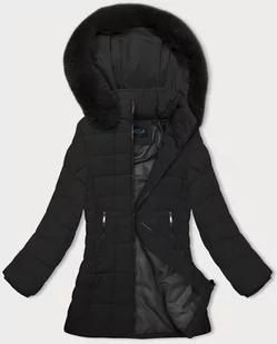 Pikowana kurtka zimowa damska J Style czarna (16M9119-392) - J STYLE - Kurtki damskie - miniaturka - grafika 1