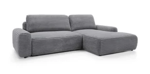 Narożnik Cord Ambience 19 Ciemny Szary Prawy - Narożniki - miniaturka - grafika 1