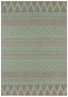 Dywany zewnętrzne - Zielono-beżowy dywan odpowiedni na zewnątrz NORTHRUGS Sidon, 140x200 cm - miniaturka - grafika 1