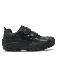 Buty dla chłopców - Sneakersy Geox J N.Savage B.B Abx B J841WB 05411 C9999 D Czarny - miniaturka - grafika 1