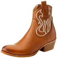 Botki damskie - Fly London Damskie botki WAMI092FLY, camel, 39 EU, Wielbłądzi, 6 - miniaturka - grafika 1