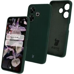 Bizon Silikonowe etui Soft Case do Xiaomi Redmi 13 4G, ciemnozielone - Etui i futerały do telefonów Bizon Silikonowe etui Soft Case do Xiaomi Redmi 13 4G, ciemnozielone - Etui i futerały do telefonów - miniaturka - grafika 1