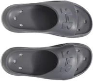 Klapki i japonki męskie - Klapki męskie UNDER ARMOUR M Locker V SL Szare Na basen siłownię 44 - miniaturka - grafika 1