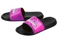 Klapki i japonki damskie - Ellesse Klapki damskie z logo (Czarny/różowy, 38) - miniaturka - grafika 1
