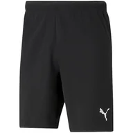Spodenki męskie - Spodenki Męskie Puma Teamrise Short Czarne 704942 04-M - miniaturka - grafika 1