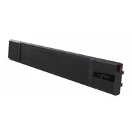 Ogrzewanie przenośne - Sunred Grzejnik Wiszący/Ścienny Nero 2400W Czarny NER-2400 - miniaturka - grafika 1