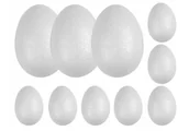 Wielkanoc - Jajka Styropianowe 7cm/10szt UE - miniaturka - grafika 1