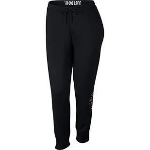 Nike Damskie spodnie rajdowe metalowe damskie spodnie do joggingu, czarne, XL - Spodnie damskie - miniaturka - grafika 1