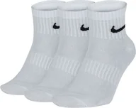 Skarpety termoaktywne - Nike Skarpety Everyday Lightweight Ankle białe r. 38-42 (SX7677 100) - miniaturka - grafika 1