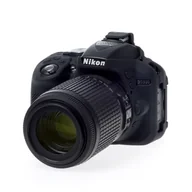 Akcesoria fotograficzne - EasyCover osłona gumowa dla Nikon D5300 czarna - miniaturka - grafika 1