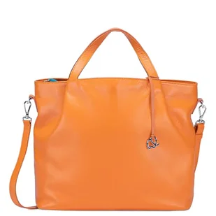 MyWalit Shopper, Torba na ramię unisex dla dorosłych, pomarańczowy, Pomarańcze - Torebki damskie - miniaturka - grafika 1
