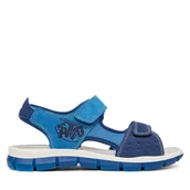 Buty dla chłopców - Sandały Primigi 1397700 D Niebieski - miniaturka - grafika 1