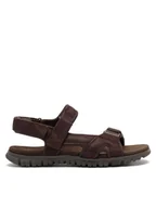 Sandały męskie - Lasocki Sandały KENNET-01 MB Czerwony - miniaturka - grafika 1