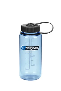 Nalgene, Butelka turystyczna, WM Tuxedo Blue with Black Loop-Top Closure, niebieski, 500 ml - Shakery i bidony sportowe - miniaturka - grafika 1