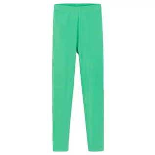 Spodnie i spodenki dla dziewczynek - Cool Club, Legginsy dziewczęce, zielone - grafika 1