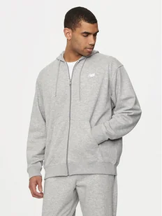 New Balance Bluza Essentials MJ41501 Szary Regular Fit - Bluzy męskie - miniaturka - grafika 1