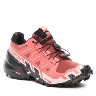 Buty sportowe damskie - Buty Salomon Speedcross 6 L47301100 Cow Hide/Black/English Rose - grafika 1