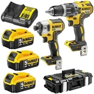 Zestawy elektronarzędzi - ZESTAW NARZĘDZI DCD796+DCF887 3*5,0AH KUFER - miniaturka - grafika 1