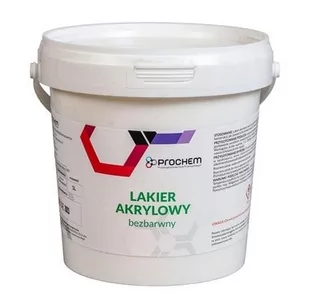Lakier akrylowy bezbarwny 1l - Emalie - miniaturka - grafika 1