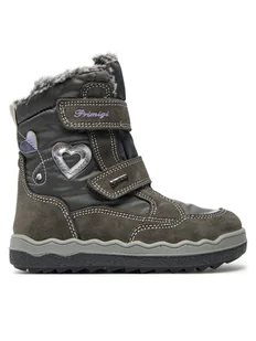 Primigi Śniegowce GORE-TEX 4885222 M Szary - Buty dla dziewczynek - miniaturka - grafika 1