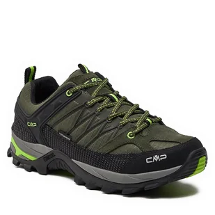 Trekkingi CMP Rigel Low Trekking Wp 3Q54457 Jungle-Yellow Fluo 22ER - Buty trekkingowe męskie - miniaturka - grafika 1