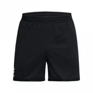 Spodnie sportowe męskie - Męskie spodenki do koszykówki Under Armour Curry Splash - czarne - UNDER ARMOUR - miniaturka - grafika 1