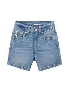 TOM TAILOR Dziewczęce szorty jeansowe bermudy, 10119 - Used Mid Stone Blue Denim, 134 cm - Spodenki damskie - miniaturka - grafika 1