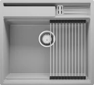 Zlewozmywaki - BRANDE ZONE POCKET RIGHT 580-60 GRAY (szary) - miniaturka - grafika 1