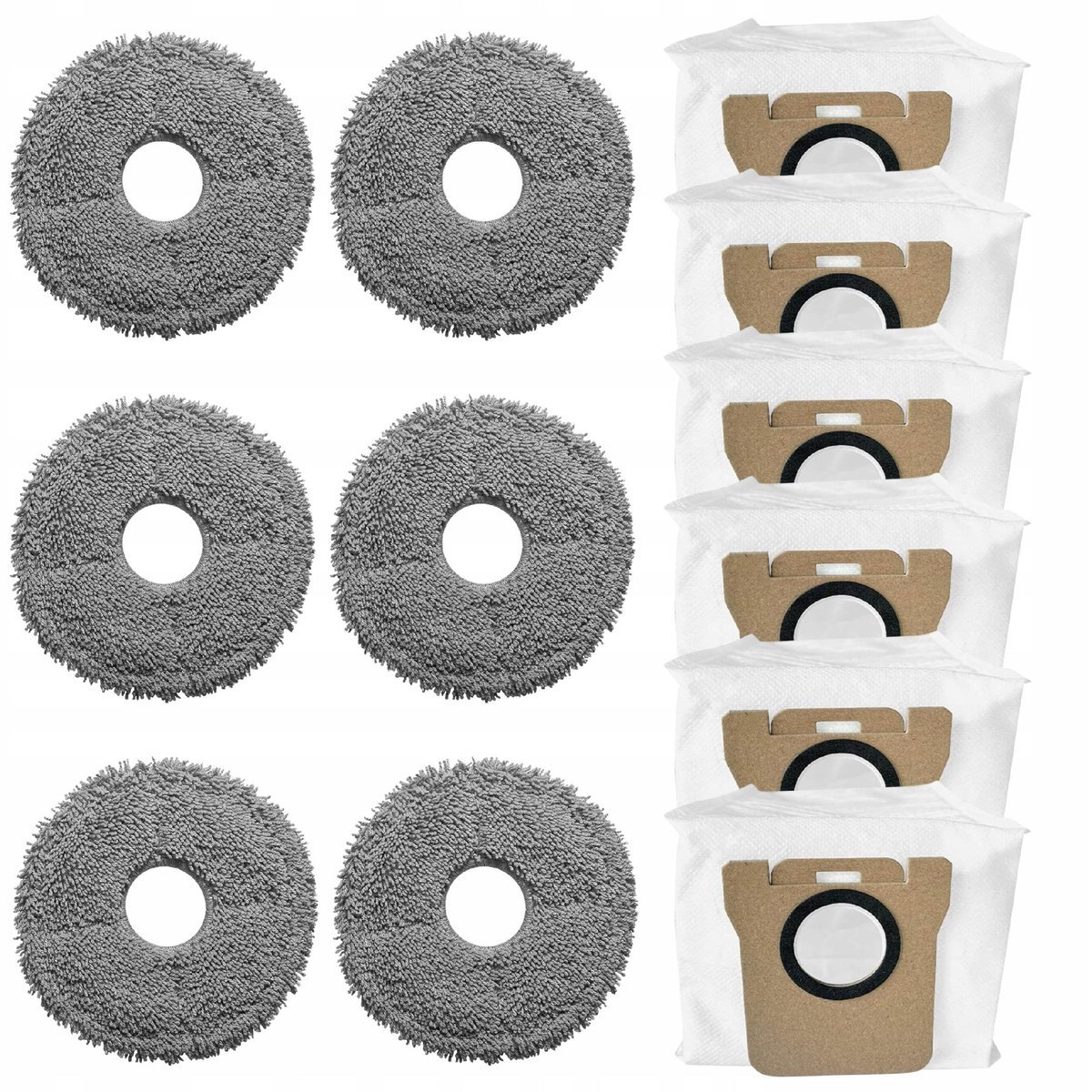 Worki i mopy do Dreame L10S Ultra L10 L20, do Xiaomi Vacuum X10 X10+ X20+