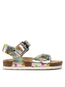 Buty dla dziewczynek - Primigi Sandały 3925666 M Srebrny - miniaturka - grafika 1