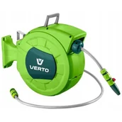 Węże ogrodowe i zraszacze - VERTO Bęben na wąż VERTO 15G891 z wężem - miniaturka - grafika 1