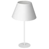 Lampy stojące - Luminex Arden 3439 Lampa stołowa lampka 1x60W E27 biały - miniaturka - grafika 1