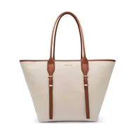 Torebki damskie - Michael Kors Shopperka Moore z dodatkiem skóry - miniaturka - grafika 1