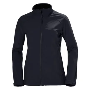 Damski Softshell HELLY HANSEN W PARAMOUNT SOFTSHELL JACKET 62925_990 – Czarny - Bluzy sportowe damskie - miniaturka - grafika 1