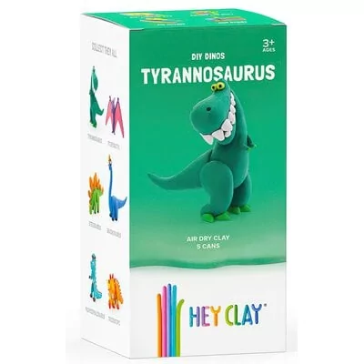 HEY CLAY Masa plastyczna HEY CLAY Tyranozaur HCLMD005PCS